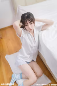 MTYH Vol.216: Kitaro Ketaro Charming Schoolgirl Style with Elegant Blue Striped Socks - image 1