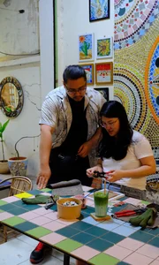Creative Mosaic Art Workshops in Ho Chi Minh City Coffee Shops - image 2