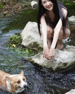 Captivating Thai Influencer Stuns as a Waterfall Goddess in Breathtaking Nature Photoshoot - image 6