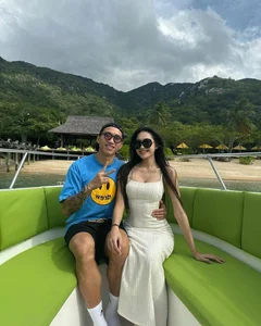 Footballer Doan Van Hau and Fiancée Doan Hai My Share Romantic Travel Highlights - image 2