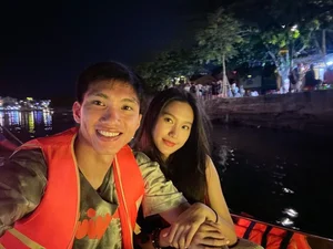 Footballer Doan Van Hau and Fiancée Doan Hai My Share Romantic Travel Highlights - image 4