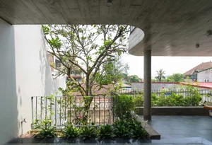 V1 House in Vinh: A 4-Story Townhouse Blending Open Architecture and Heritage - image 19