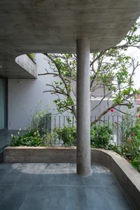 V1 House in Vinh: A 4-Story Townhouse Blending Open Architecture and Heritage - image 17