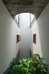 V1 House in Vinh: A 4-Story Townhouse Blending Open Architecture and Heritage - image 12
