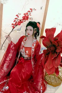 YiTuYu Art Language Vol.5633: Featuring the Stunning Qi Luo Sheng De Xiao Su Su Portrait Collection - image 4