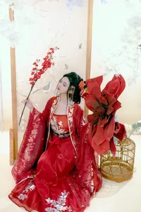 YiTuYu Art Language Vol.5633: Featuring the Stunning Qi Luo Sheng De Xiao Su Su Portrait Collection - image 7