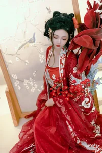 YiTuYu Art Language Vol.5633: Featuring the Stunning Qi Luo Sheng De Xiao Su Su Portrait Collection - image 6