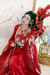 YiTuYu Art Language Vol.5633: Featuring the Stunning Qi Luo Sheng De Xiao Su Su Portrait Collection - image 1