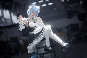Dreamy Rem Cosplay by Coser Hana at Firefly Festival Part02 - image 6