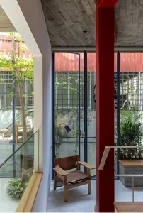 A Hanoi house in a narrow alley filled with natural light and ventilation - image 16