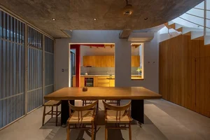 A Hanoi house in a narrow alley filled with natural light and ventilation - image 2
