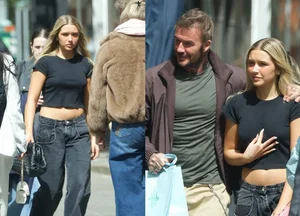 David Beckham and Harper Seven’s Casual Shopping Trip: A Look at Their Heartwarming Father-Daughter Bond and Street Style - image 3