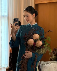 Elegant Beauty and Military Discipline: Discover Chau Anh, the Vietnamese Second Lieutenant and Pageant Runner-up Captivating Social Media Trends - image 2