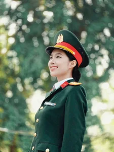 Elegant Beauty and Military Discipline: Discover Chau Anh, the Vietnamese Second Lieutenant and Pageant Runner-up Captivating Social Media Trends - image 5