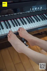 IESS Qiqi: Beautiful Feet on Black and White Piano Keys 2 - image 60