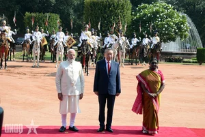 Official State Reception for General Secretary and President To Lam in India - image 3