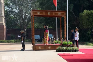 Official State Reception for General Secretary and President To Lam in India - image 6