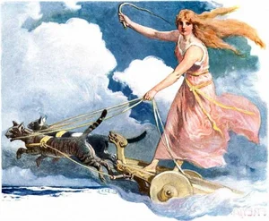 The Might of the Norse War Goddess: Unveiling the Legends of Freyja and the Valkyries - image 5