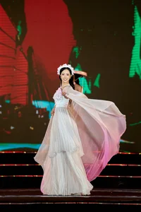 Stunning Ao Dai Showcase: Miss Tourism Vietnam 2024 Contestants Celebrate Cultural Heritage - image 1