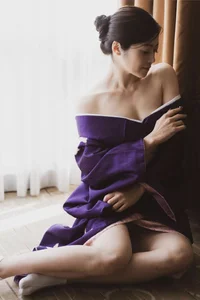 Maki Hojo Violet Nude Photo Collection - 87P Premium Art Gallery - image 2