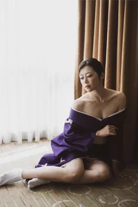 Maki Hojo Violet Nude Photo Collection - 87P Premium Art Gallery - image 3