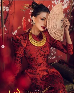 Dianka Zakhidova: The International Elegance of Bùi Tiến Dũng’s Wife - image 2