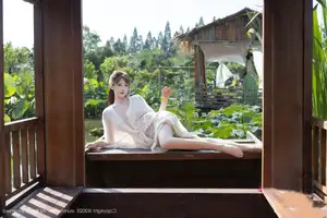 Discover Lu Xuan Xuan's Graceful Beauty in a White Dress Amidst a Serene Lotus Pond - XiuRen No.10630 - image 43