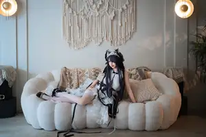 Immerse in Coser Mian Bing Xian Er's stunning August Maid transformation from Azur Lane (43P) – An Azur Lane Masterpiece! - image 21