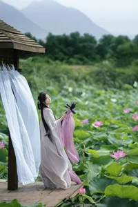Artistic Portrait Photography: San Ye Jiang Jiang in YiTuYu Art Language Vol.9386 – Elegant Aesthetic and Cinematic Visuals - image 4