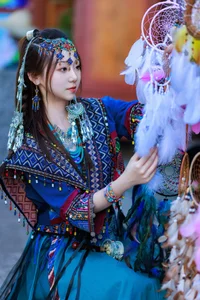 YiTuYu Art Language Vol.4864 Featuring She Kong De Luan Luan: Artistic Portrait Gallery - image 24