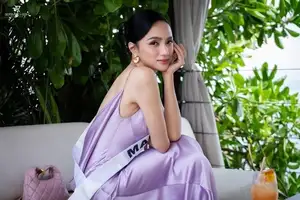 Huong Giang Shines Powerfully with Elegant Evening Gown Style at Miss Universe 2025 - image 11