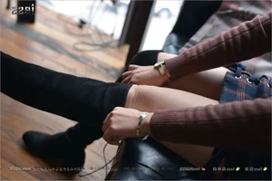 Zhang Xinyue in IESS Sizu Bento 190: King's Temptation Over-the-Knee Boots Collection - image 94