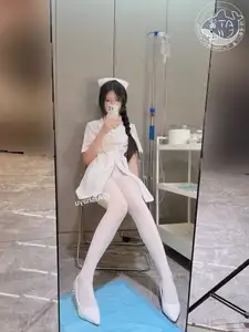 Coser ATsha Transforms into an Alluring White Stockings Nurse - Part02 - image 15