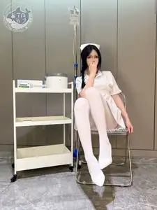 Coser ATsha Transforms into an Alluring White Stockings Nurse - Part02 - image 1