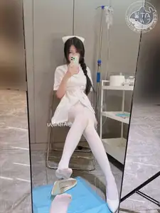 Coser ATsha Transforms into an Alluring White Stockings Nurse - Part02 - image 8