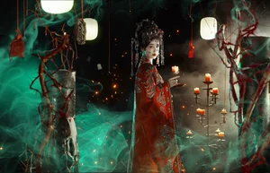 Bai Lu’s Ethereal Bridal Look in The Strange Case of Tang Palace: A Captivating Transformation in New Chinese Drama - image 5