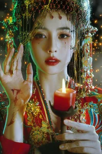 Bai Lu’s Ethereal Bridal Look in The Strange Case of Tang Palace: A Captivating Transformation in New Chinese Drama - image 0