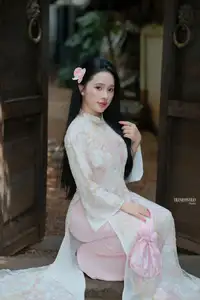 Graceful Ao Dai Beauty: Captivating Vietnamese Traditional Elegance - image 6
