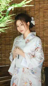 VGU No.176: Discover the Serene Charm of an Asian Beauty in a Traditional Kimono - image 2