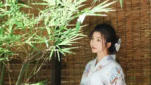 VGU No.176: Discover the Serene Charm of an Asian Beauty in a Traditional Kimono - image 3