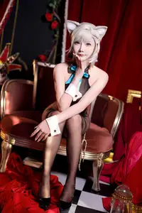 Coser Bao Zou Mo Zi Aa as Lynette Genshin Impact: Captivating Cosplay Photo Set (72P) - image 3