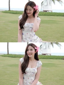 Tang My Han Stuns in Mini Dress Showcasing Elegant Long Legs - image 7