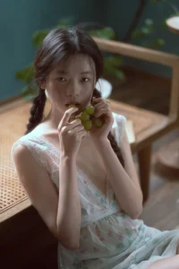 Elegant Indoor Portrait Photography: Cai Jing Fan in YiTuYu Art Language Vol.9133 - Aesthetic Private Room Series - image 7