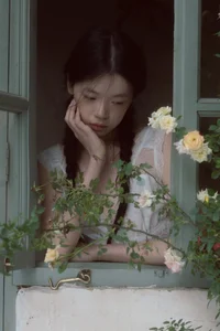 Elegant Indoor Portrait Photography: Cai Jing Fan in YiTuYu Art Language Vol.9133 - Aesthetic Private Room Series - image 13