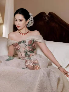 Liu Yifei Stuns in Dramatic Emerald Green Gown and Luxury High Jewelry: Red Carpet Fashion Inspiration and Global Celebrity Style Trends - image 0