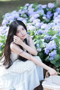 Jing Jing Jing Vol.8624: Dreamy Beauty in a Hydrangea Garden | YiTuYu Art Language Series - image 11
