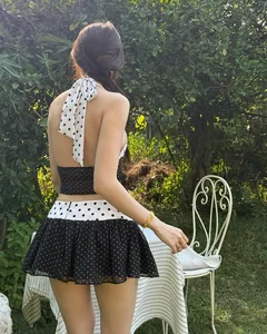 Ly Pham Radiates Elegance in a Sweet Polka Dot Dress Design - image 6