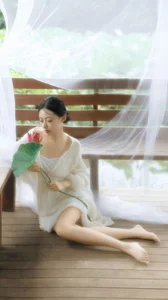 Elegant Artistic Portraits: YiTuYu Art Language Vol.7491 Featuring Shi Ang Yang Ya - image 24