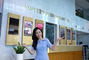 Stunning Beauty of the Youth Representative at the 70th Anniversary of Dien Bien Phu Victory - image 2