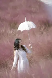 Enyyyn's Dreamy Escape in a Pink Grass Field – YiTuYu Vol.8630 - image 13